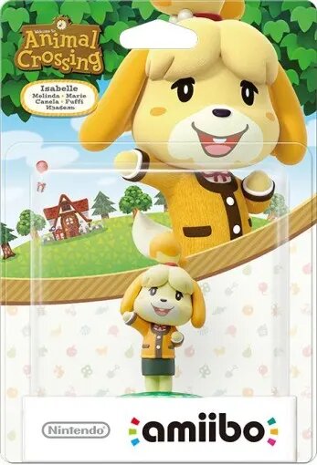 amiibo Animal Crossing Isabelle Winter Outfit [Europe] Amiibos - Video Game Accessory - New - CaveGamers