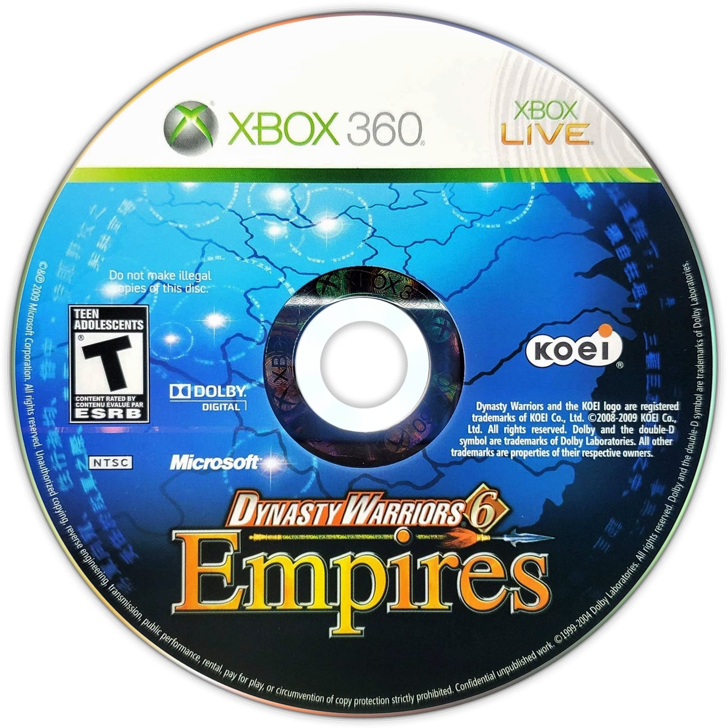 Dynasty Warriors 6: Empires Xbox 360 - Video Game - Used - CaveGamers - Image 3