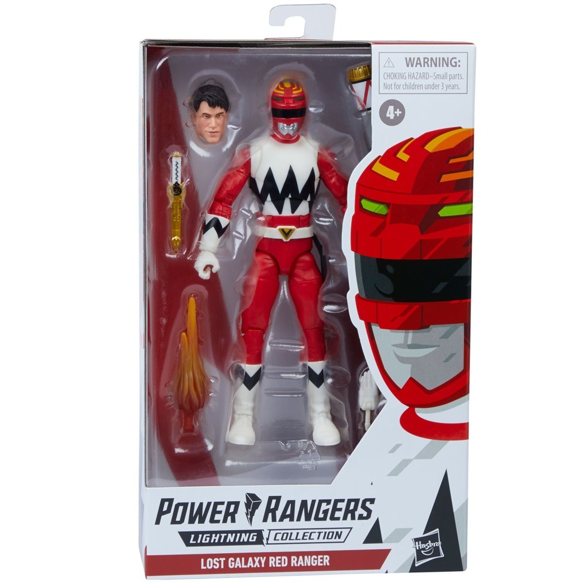 Power Rangers Lightning Collection Lost Galaxy Red Ranger 6" Action Figure Action Figures - Toys - New - CaveGamers