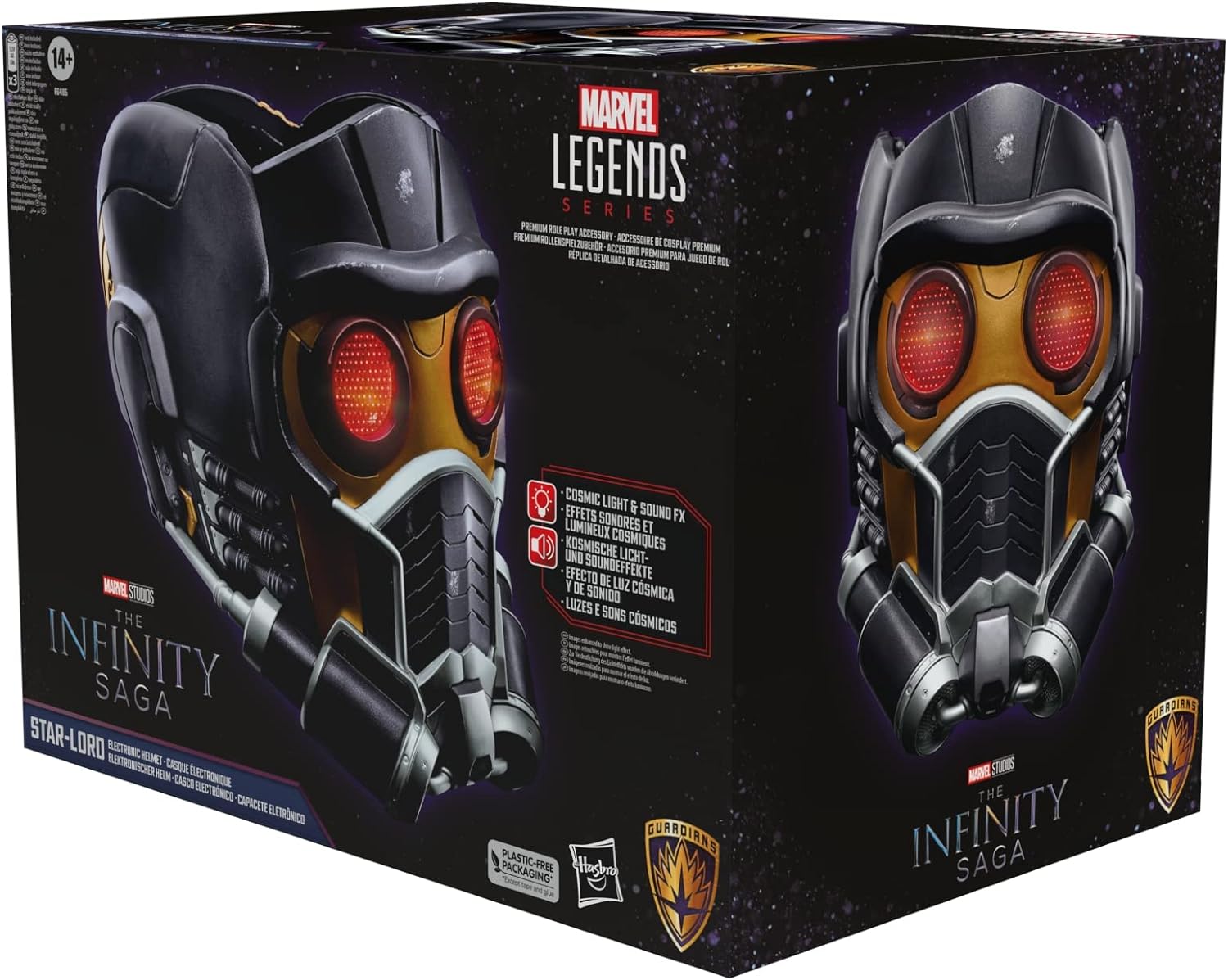 Marvel Legends Star-Lord Roleplay Helmet Prop Replicas - Toys - New - CaveGamers - Image 9