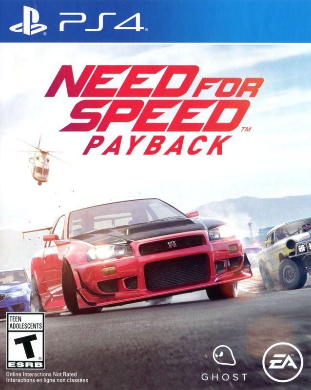 Need for Speed Payback PS4 - Video Game - Used - CaveGamers