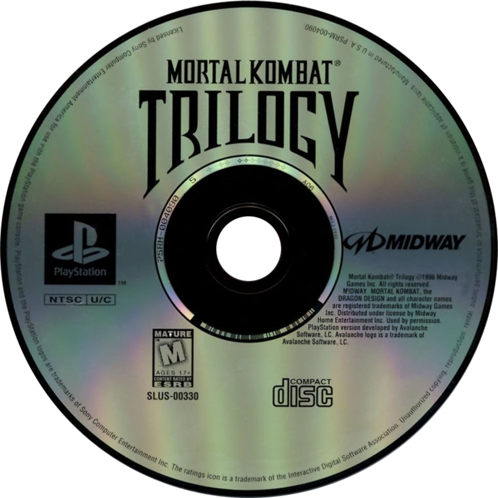 Mortal Kombat Trilogy Playstation - Video Game - Used - CaveGamers - Image 3