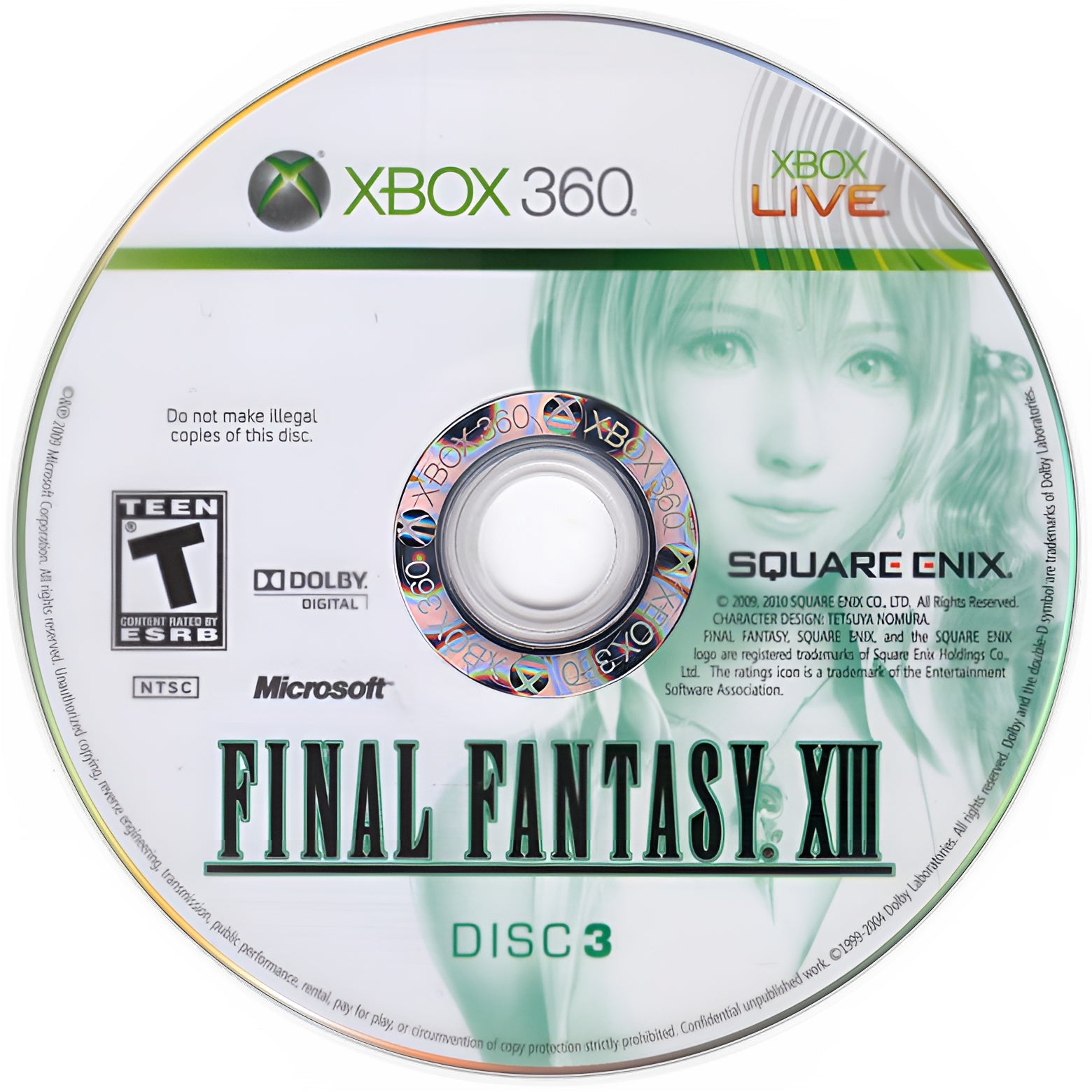Final Fantasy XIII: Platinum Hits [3 Discs] Xbox 360 - Video Game - Used - CaveGamers - Image 5