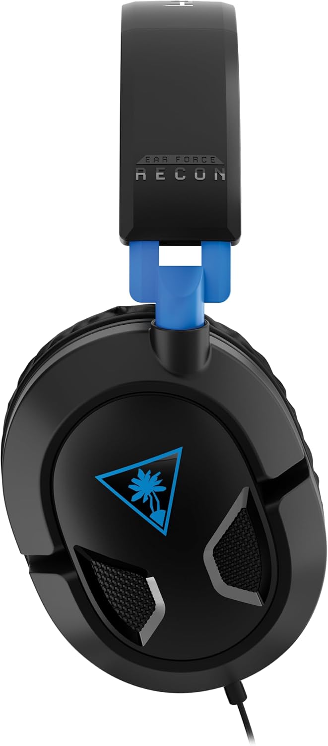 Turtle Beach Recon 50P Headset - Blue/Black Multiple - Video Game Accessory - New - CaveGamers - Image 3