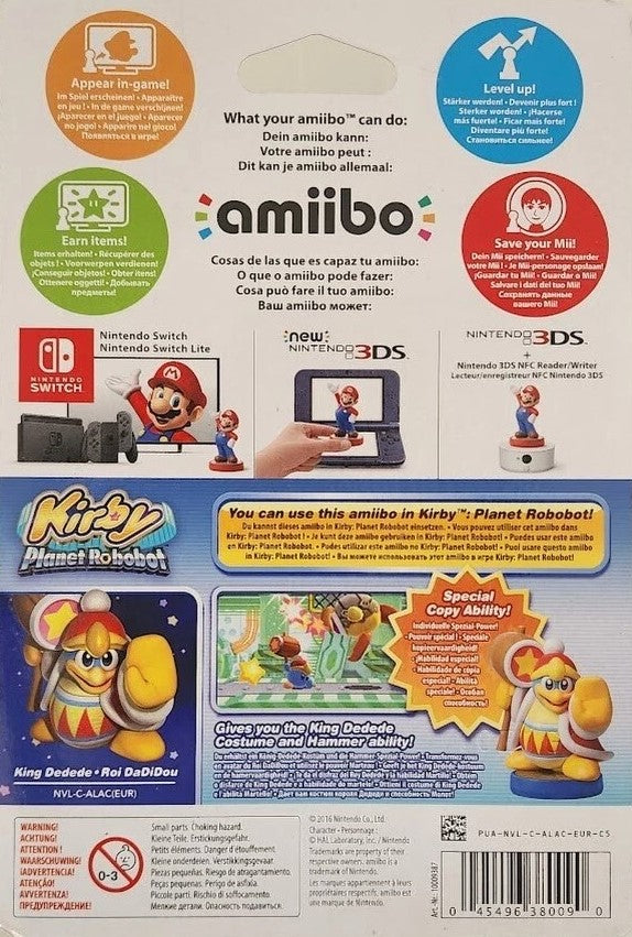amiibo Kirby King Dedede [Europe] Amiibos - Video Game Accessory - New - CaveGamers - Image 2