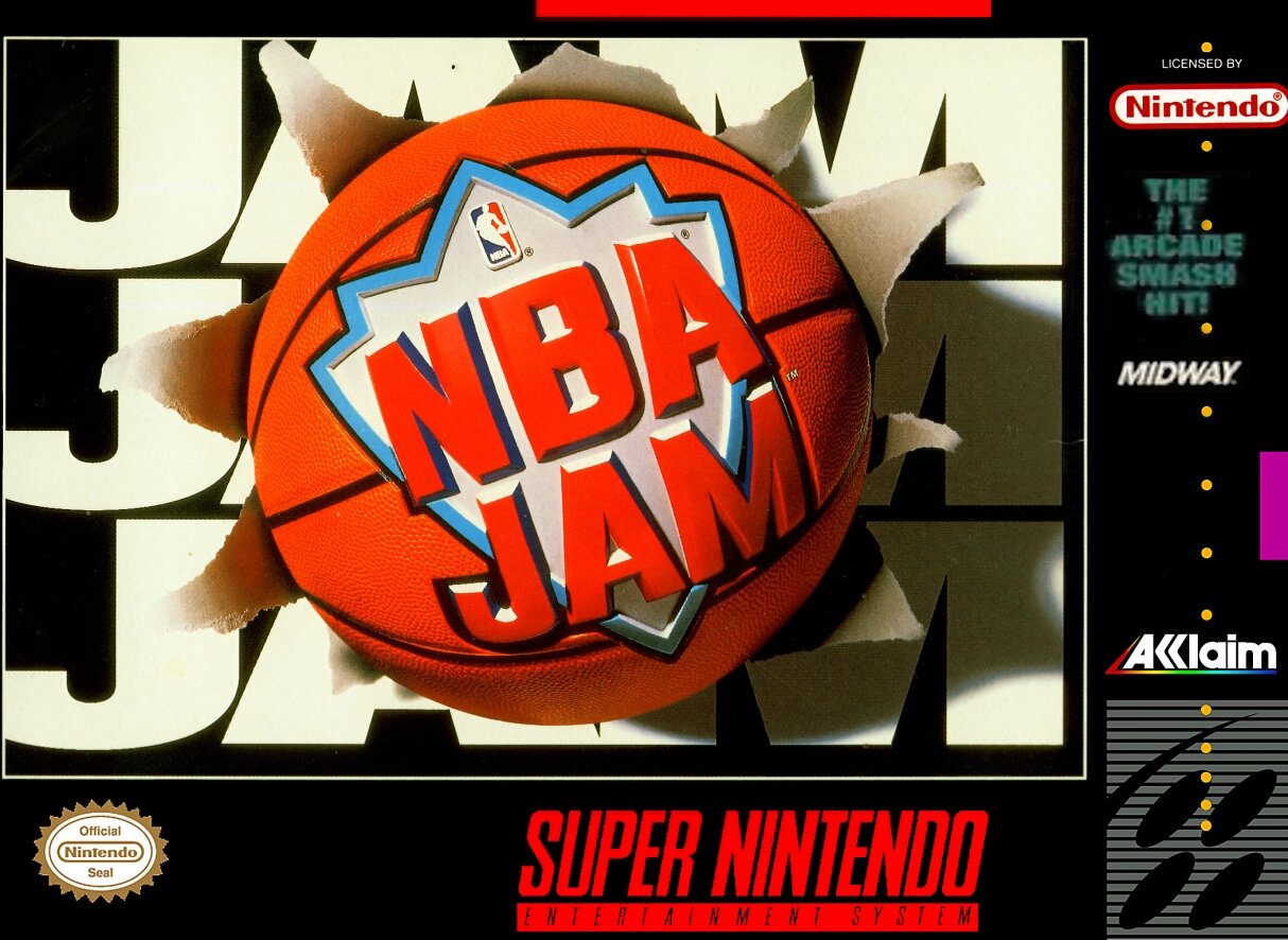NBA Jam SNES - Video Game - Used - CaveGamers