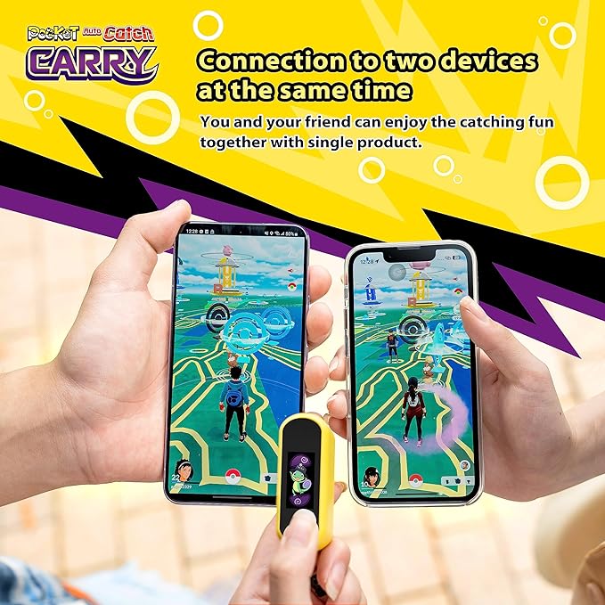 Pocket Auto Catch Carry Pokemon Go - Yellow - Video Game Accessory - New - CaveGamers - Image 4