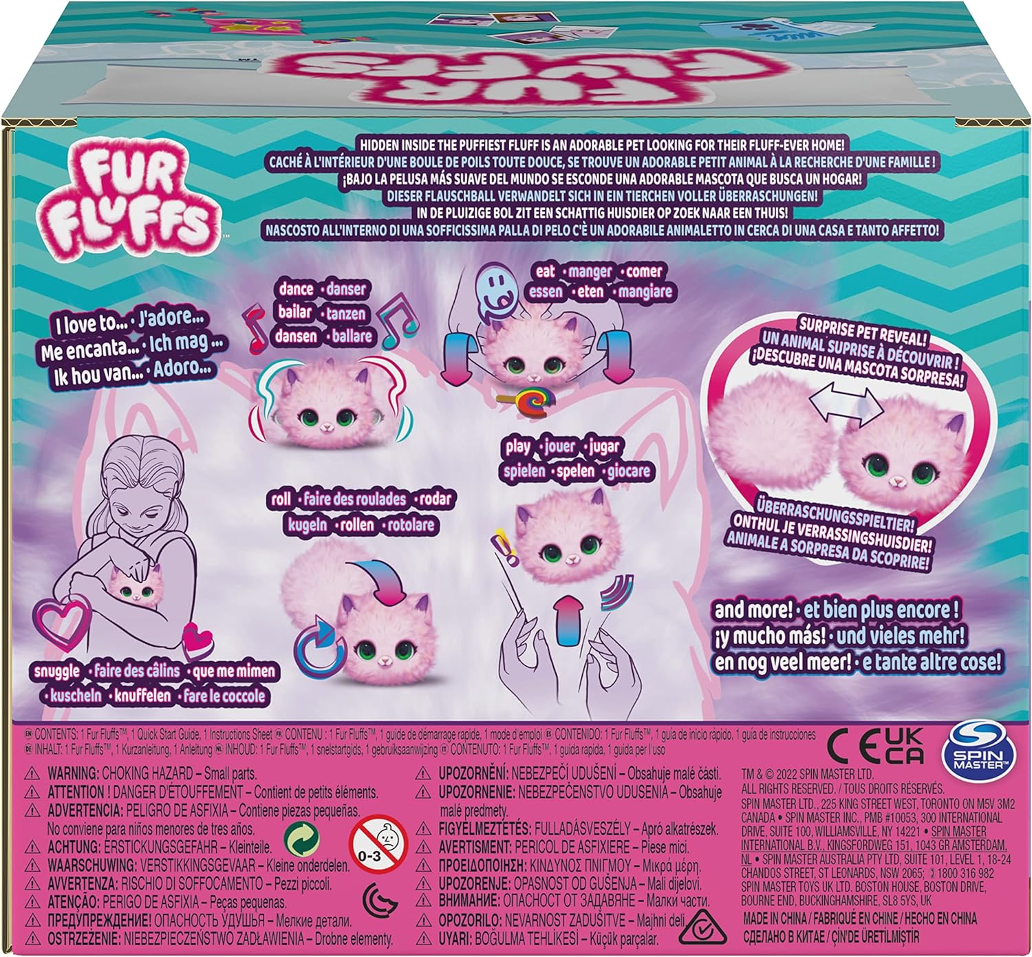 What the Fluff! Pur 'n Fluff - Pink Cat Fur Fluff [Europe]