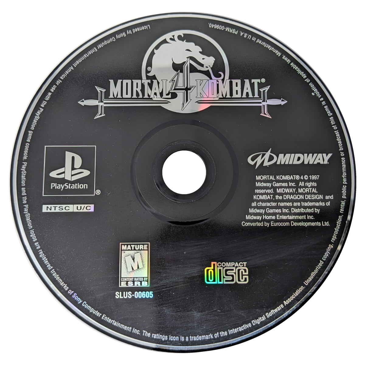 Mortal Kombat 4 Playstation - Video Game - Used - CaveGamers - Image 4