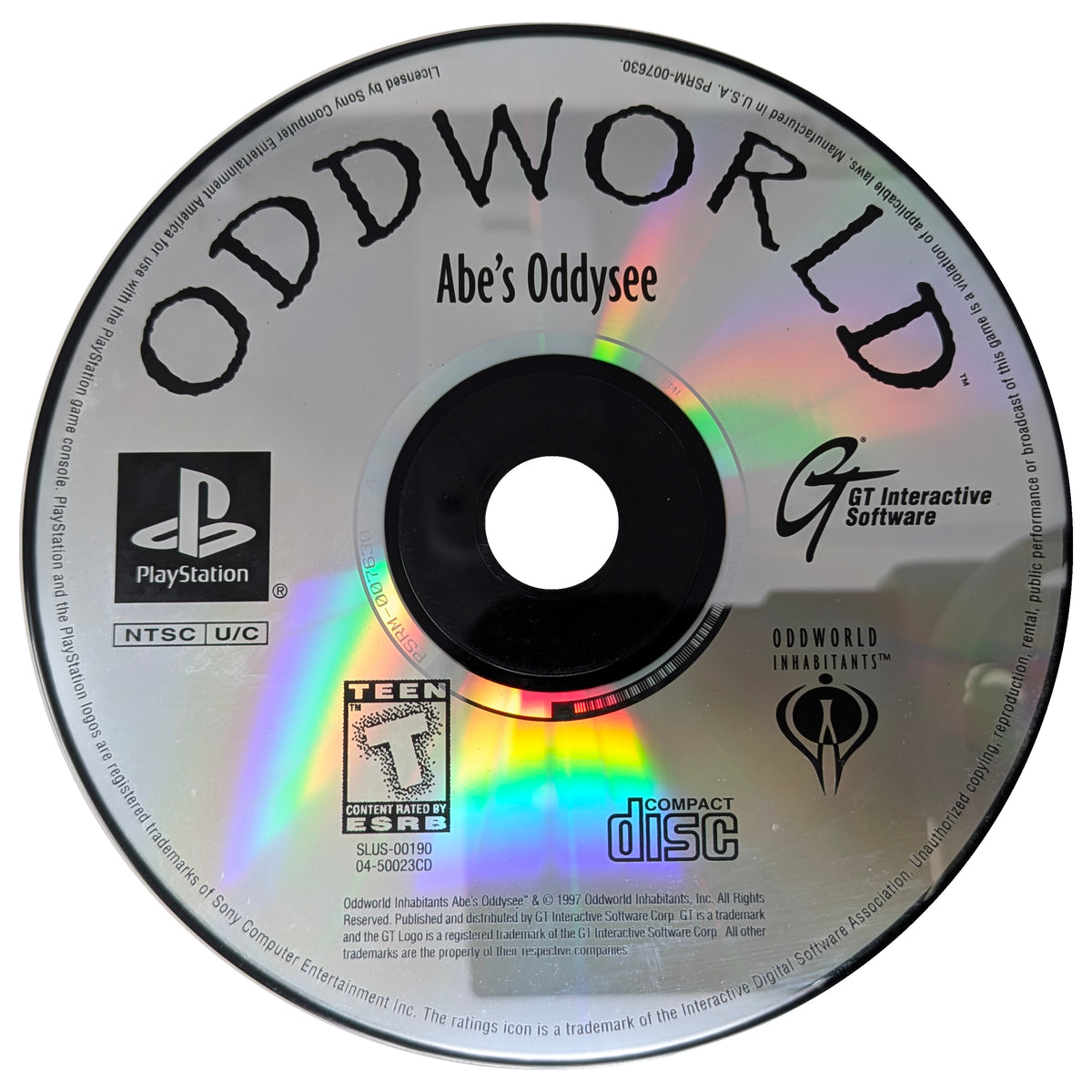 Oddworld Abe's Oddysee Playstation - Video Game - Used - CaveGamers - Image 4