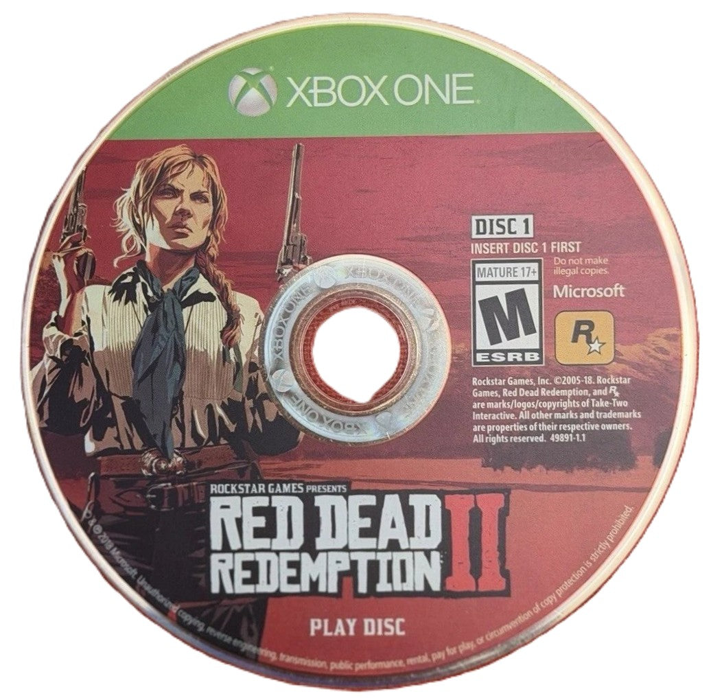 Red Dead Redemption II [2 Discs] Xbox One - Video Game - Used - CaveGamers - Image 3