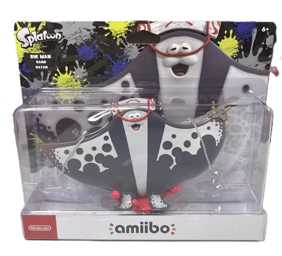 amiibo Splatoon Big Man Amiibos - Video Game Accessory - New - CaveGamers