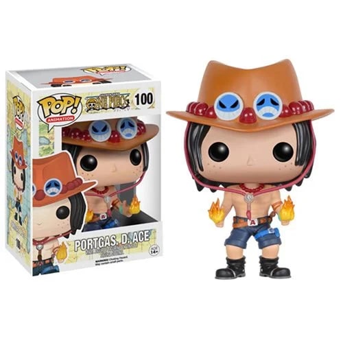 Funko Pop! One Piece Portgas D. Ace Vinyl Figure - Toys - New - CaveGamers