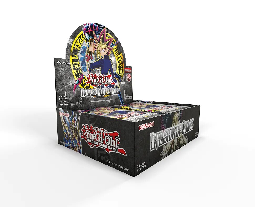 Yu-Gi-Oh! TCG: 25th Anniversary Invasion of Chaos Booster Box [Europe] - Trading Card - New - CaveGamers