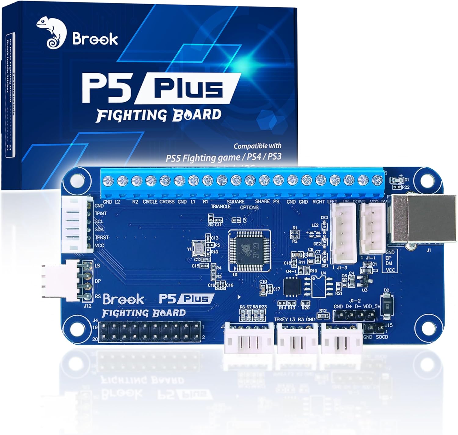 Brook P5 Plus Fighting board - Video Game Accessory - New - CaveGamers