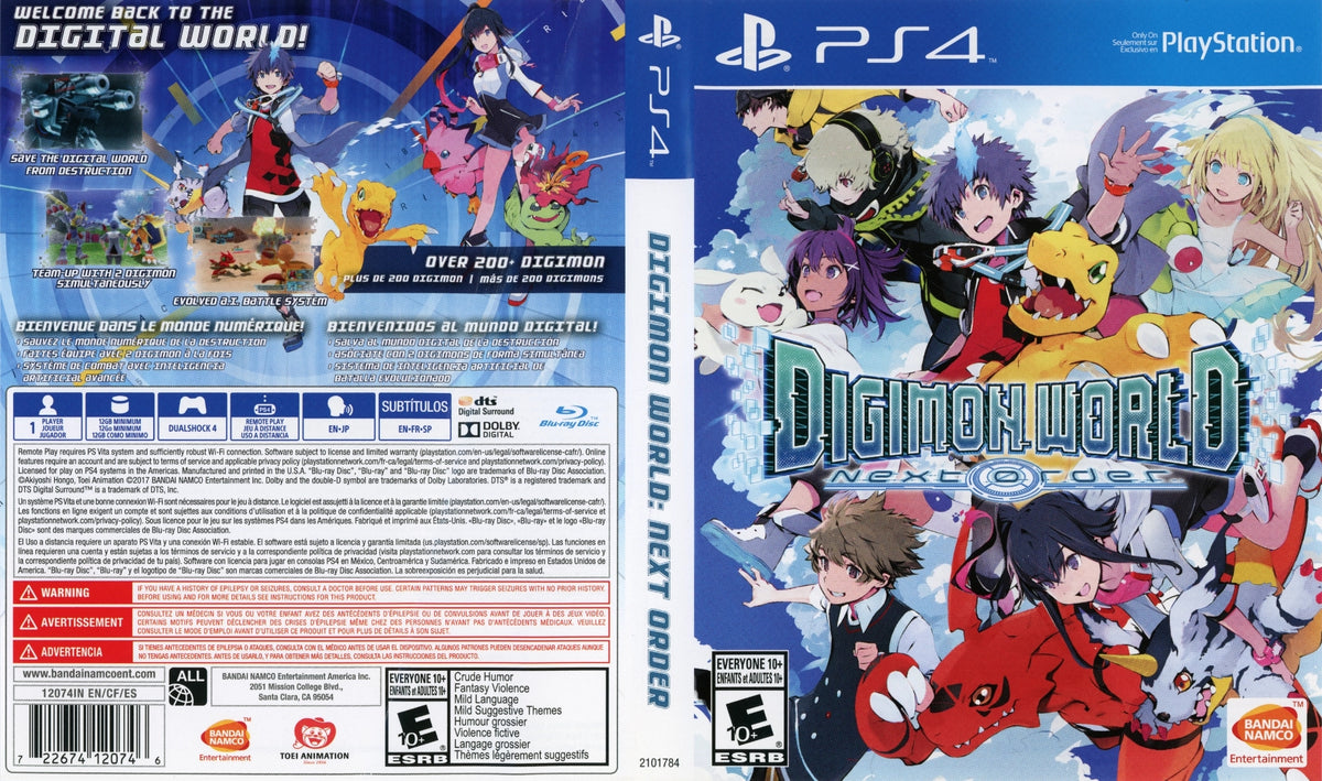 Digimon World: Next Order PS4 - Video Game - Used - CaveGamers - Image 3