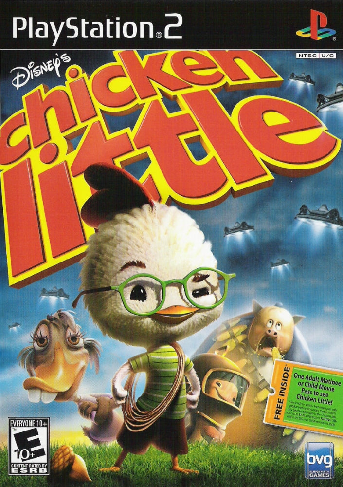 Disney's Chicken Little PS2 - Video Game - Used - CaveGamers