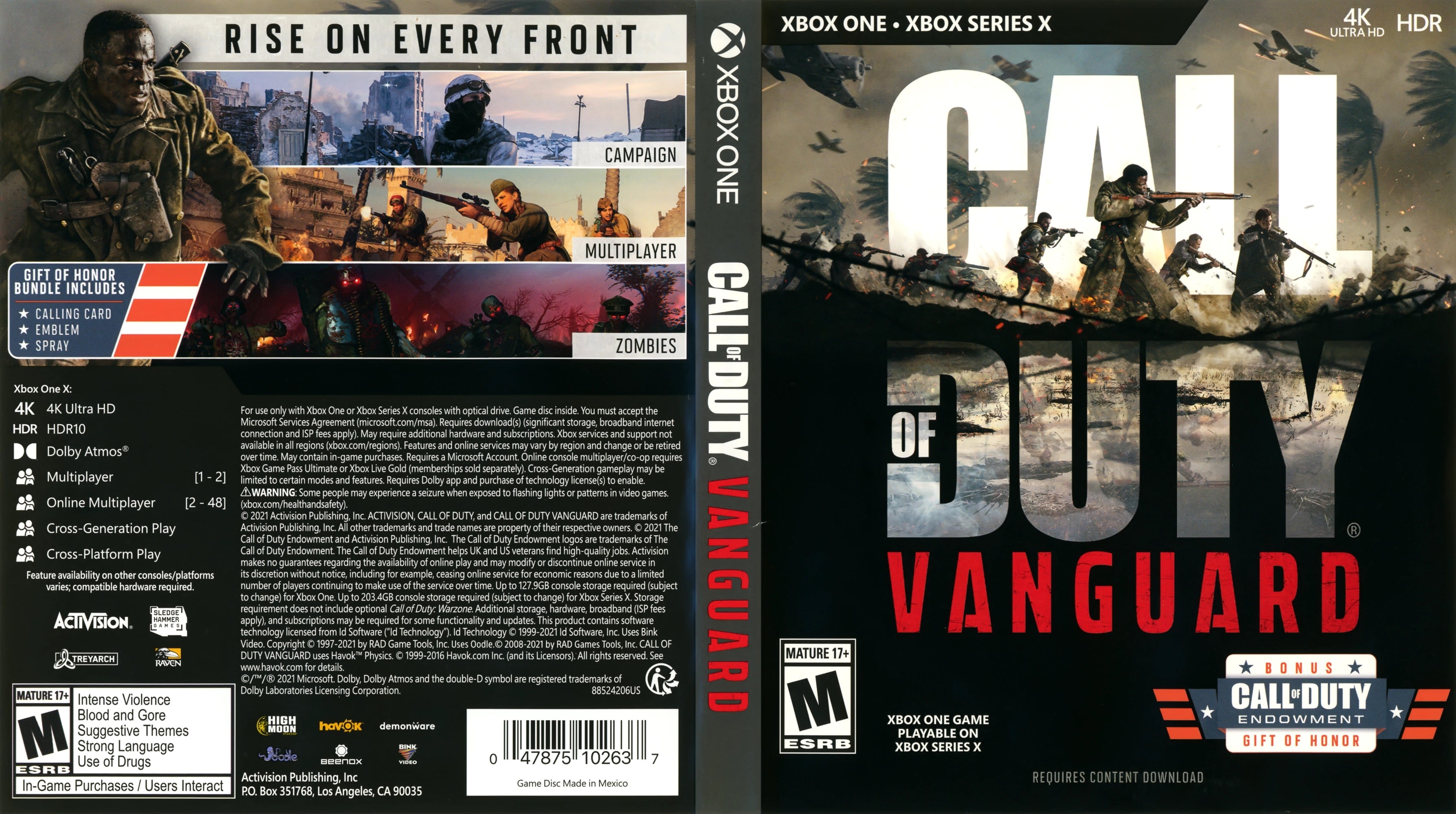 Call Of Duty: Vanguard Xbox One - Video Game - Used - CaveGamers - Image 4