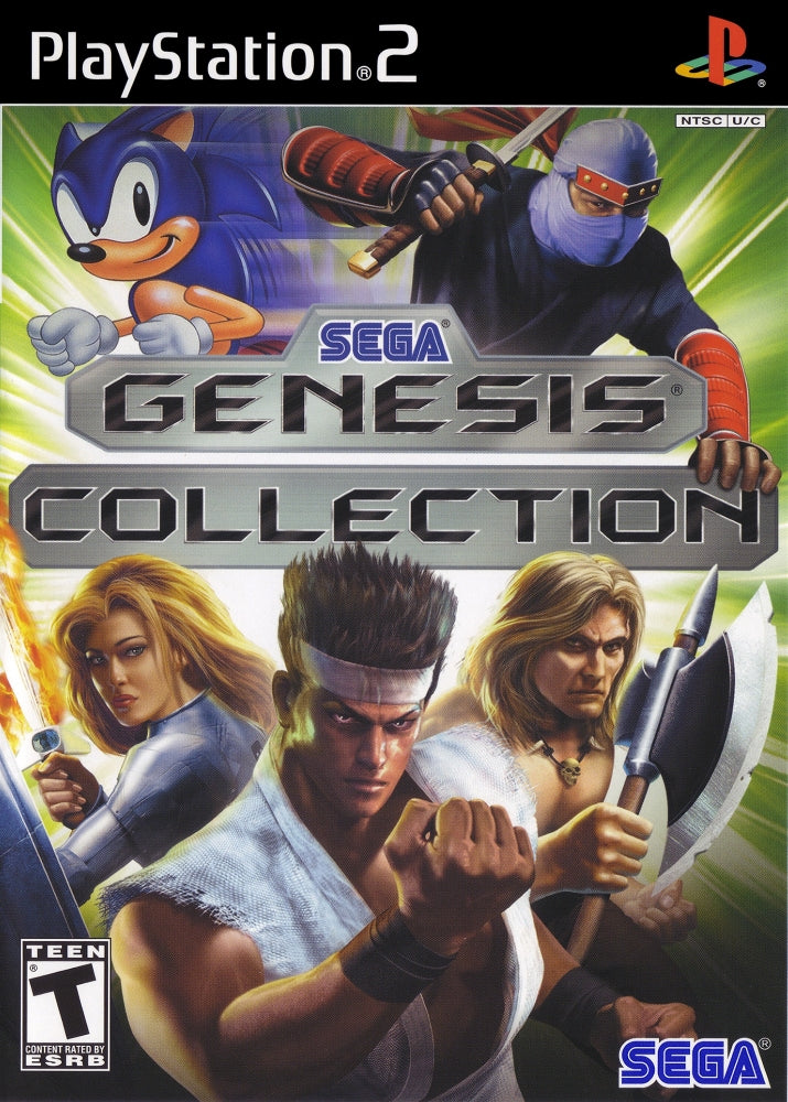 Sega Genesis Collection PS2 - Video Game - Used - CaveGamers