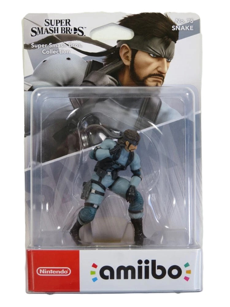 amiibo Super Smash Bros. Snake [Europe] Amiibos - Video Game Accessory - New - CaveGamers
