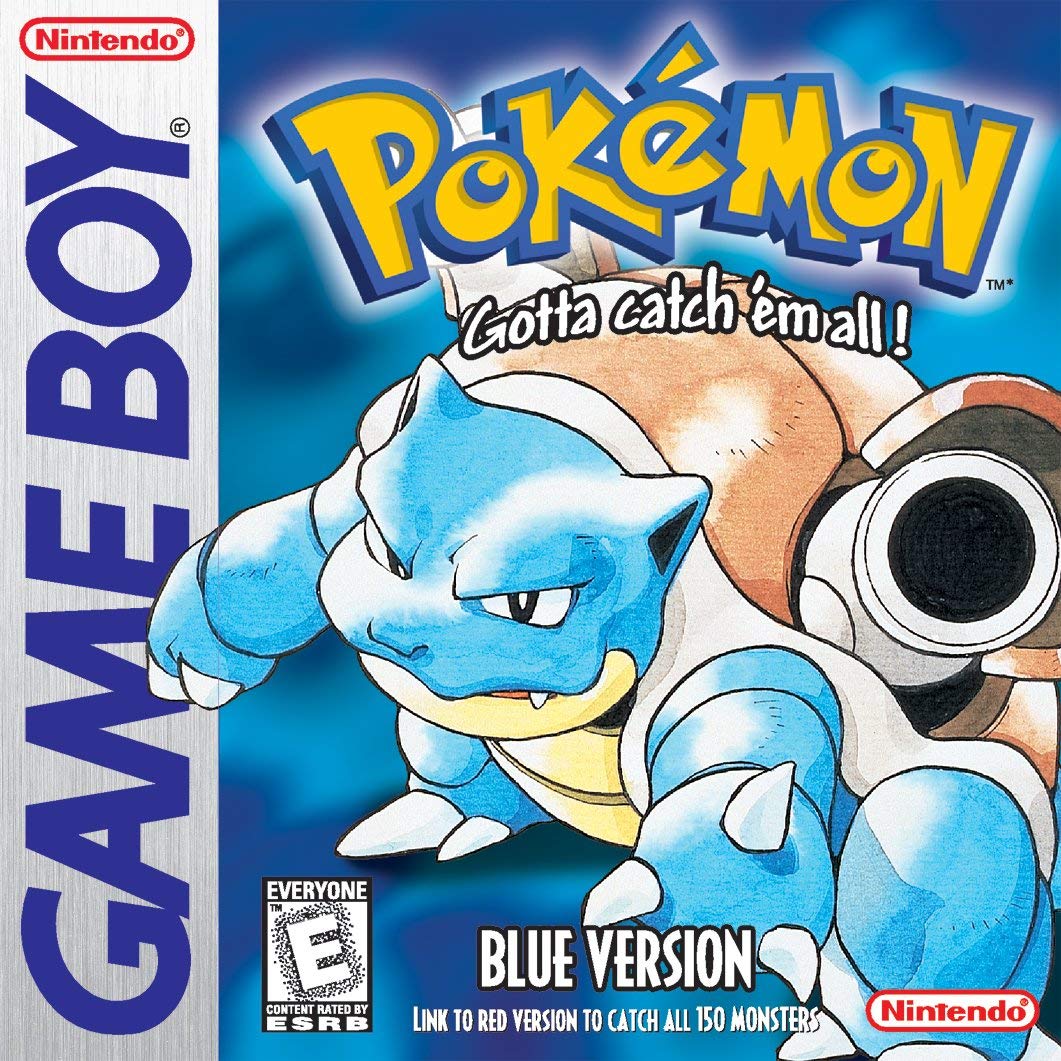 Pokemon Blue Version Game Boy - Video Game - Used - CaveGamers