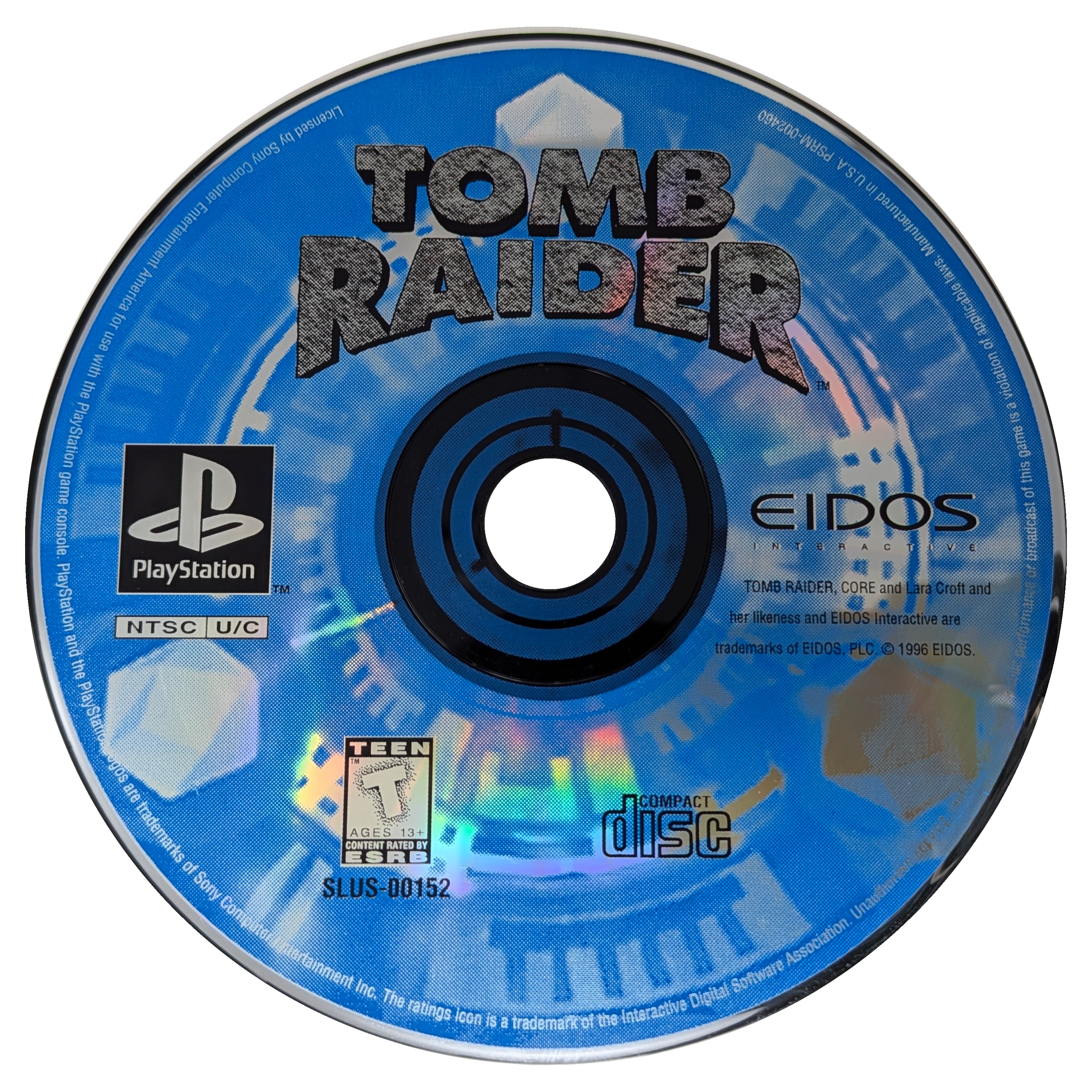 Tomb Raider Playstation - Video Game - Used - CaveGamers - Image 3