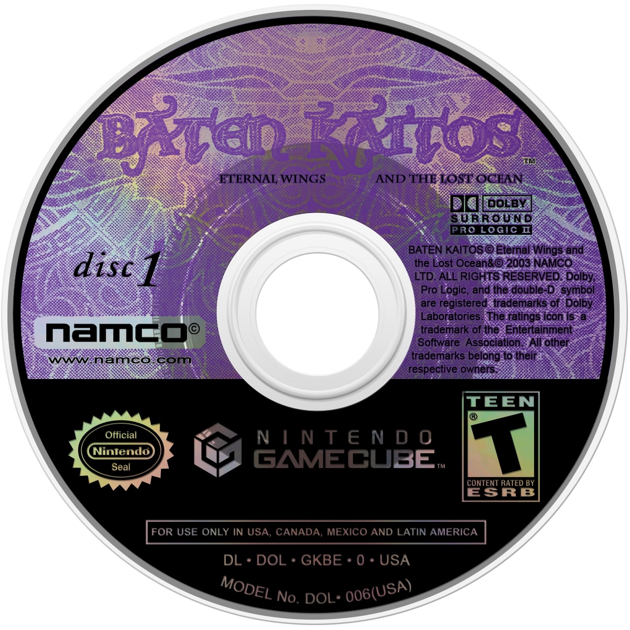Baten Kaitos [2 Discs] GameCube - Video Game - Used - CaveGamers - Image 3