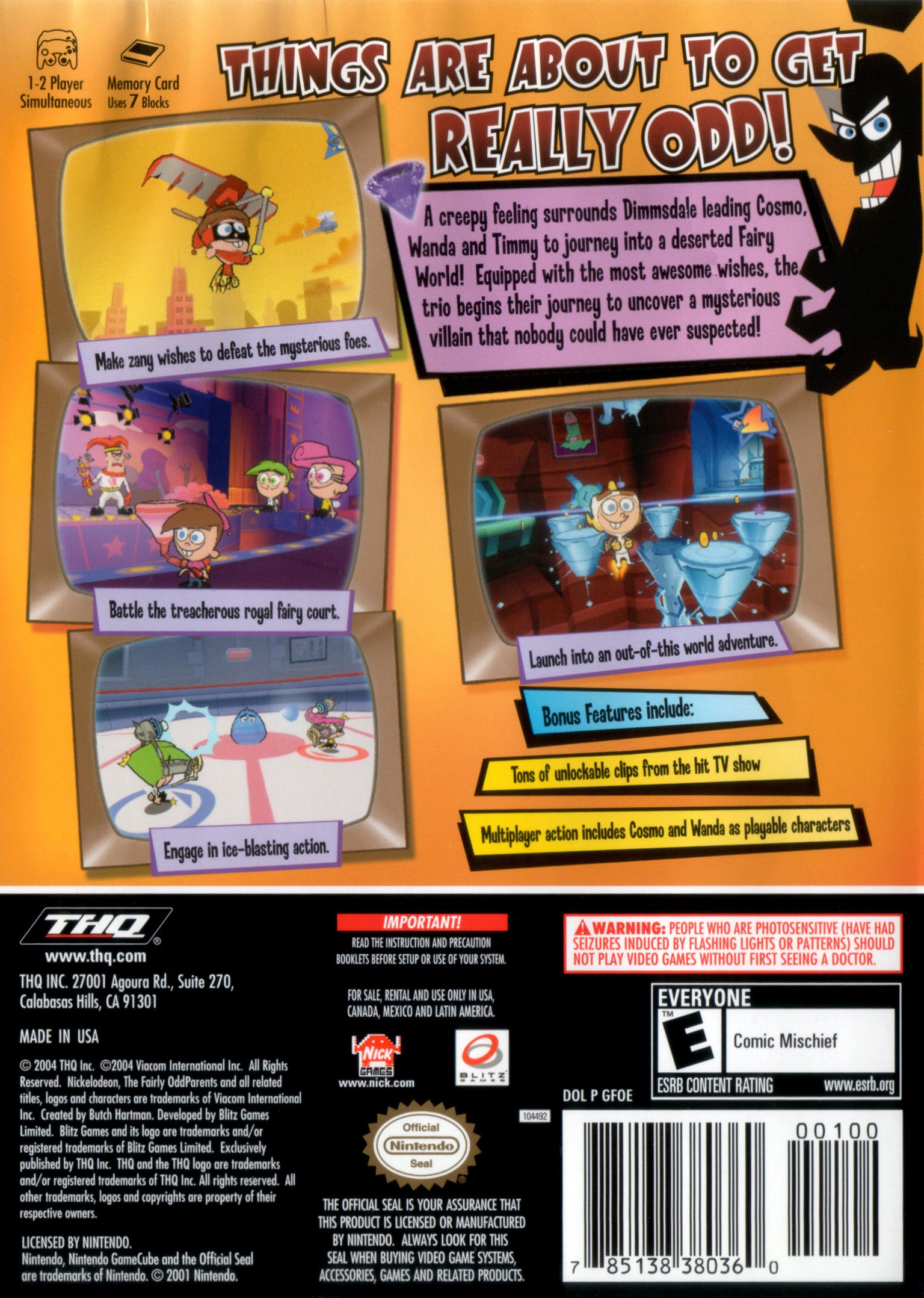 Fairly Odd Parents Shadow Showdown