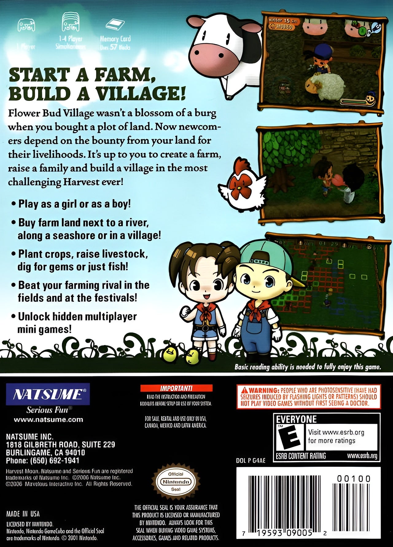 Harvest Moon Magical Melody