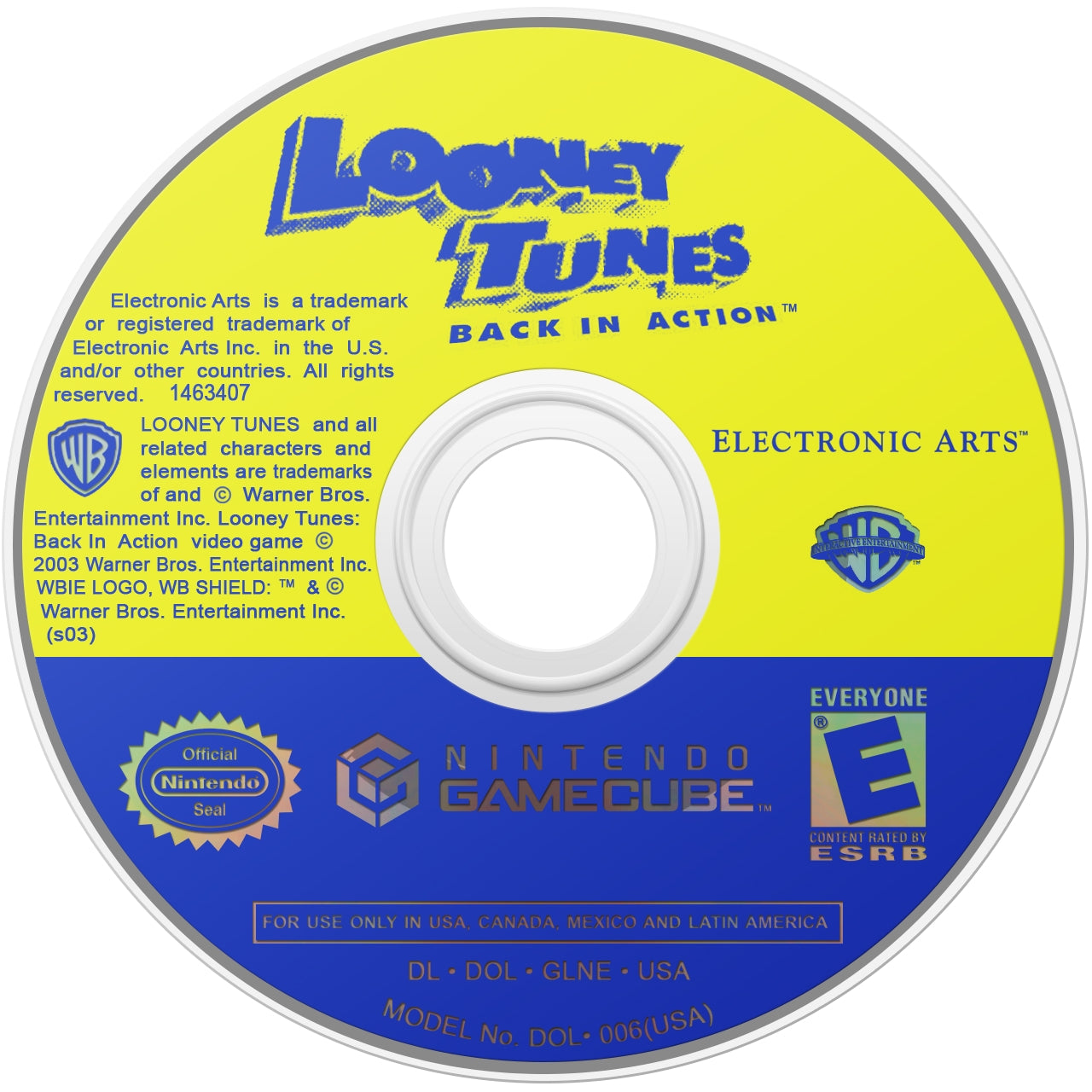 Looney Tunes Back in Action GameCube - Video Game - Used - CaveGamers - Image 3