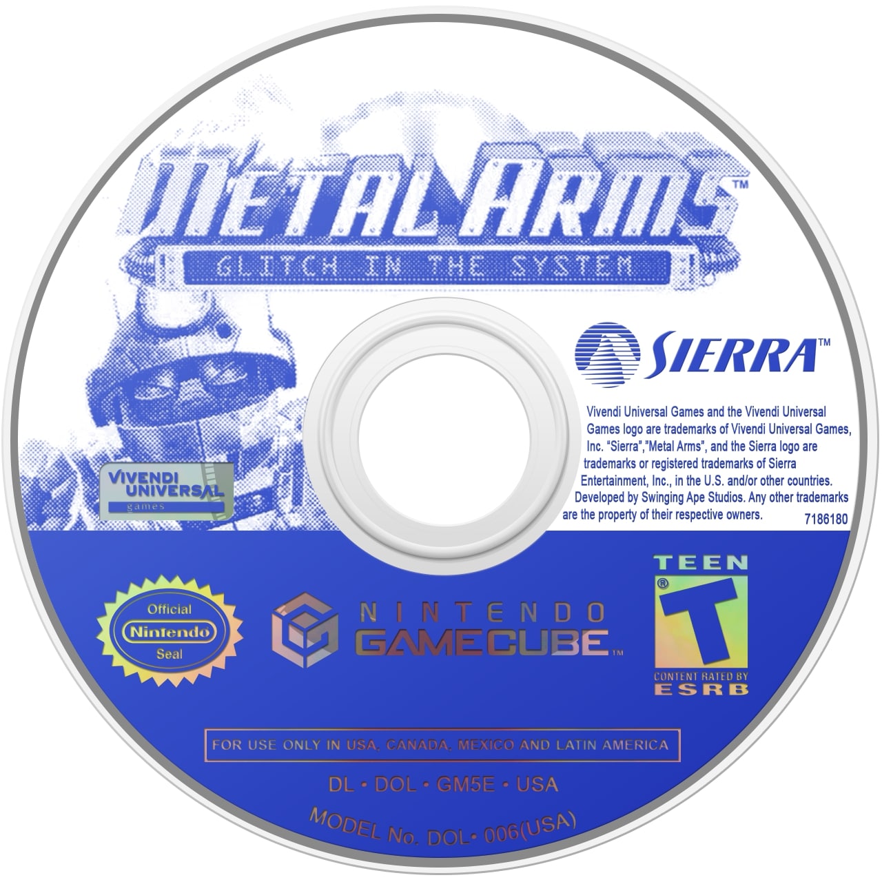 Metal Arms Glitch in the System GameCube - Video Game - Used - CaveGamers - Image 3