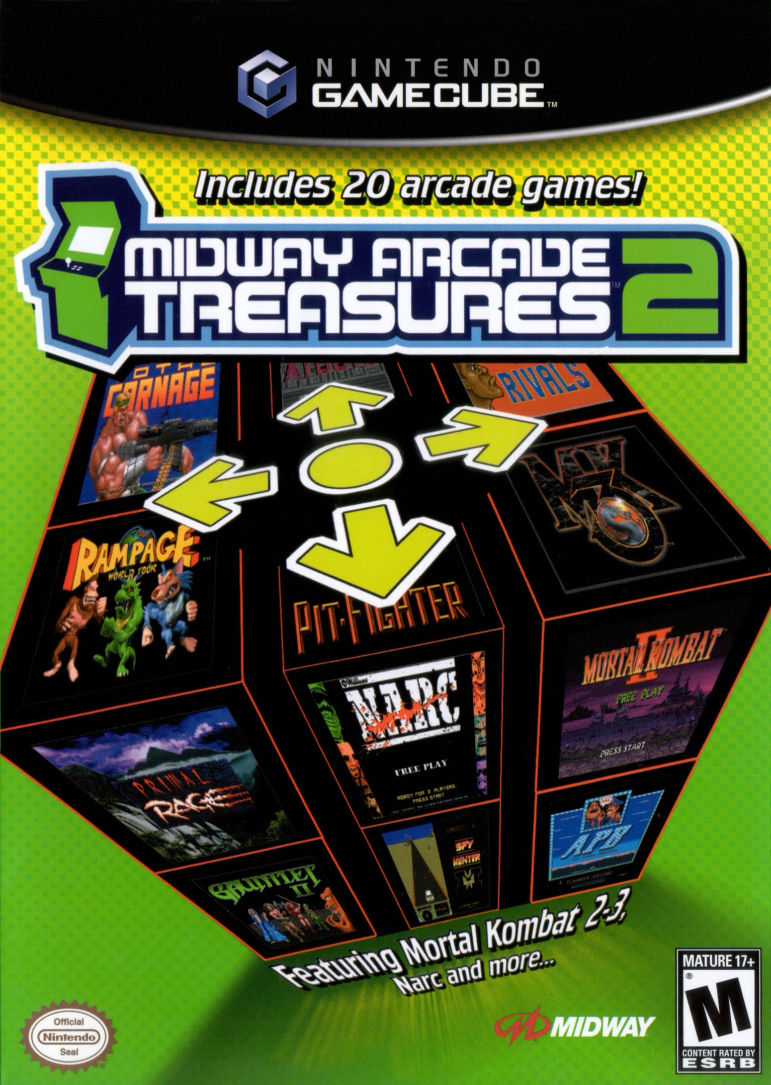 Midway Arcade Treasures 2 GameCube - Video Game - Used - CaveGamers