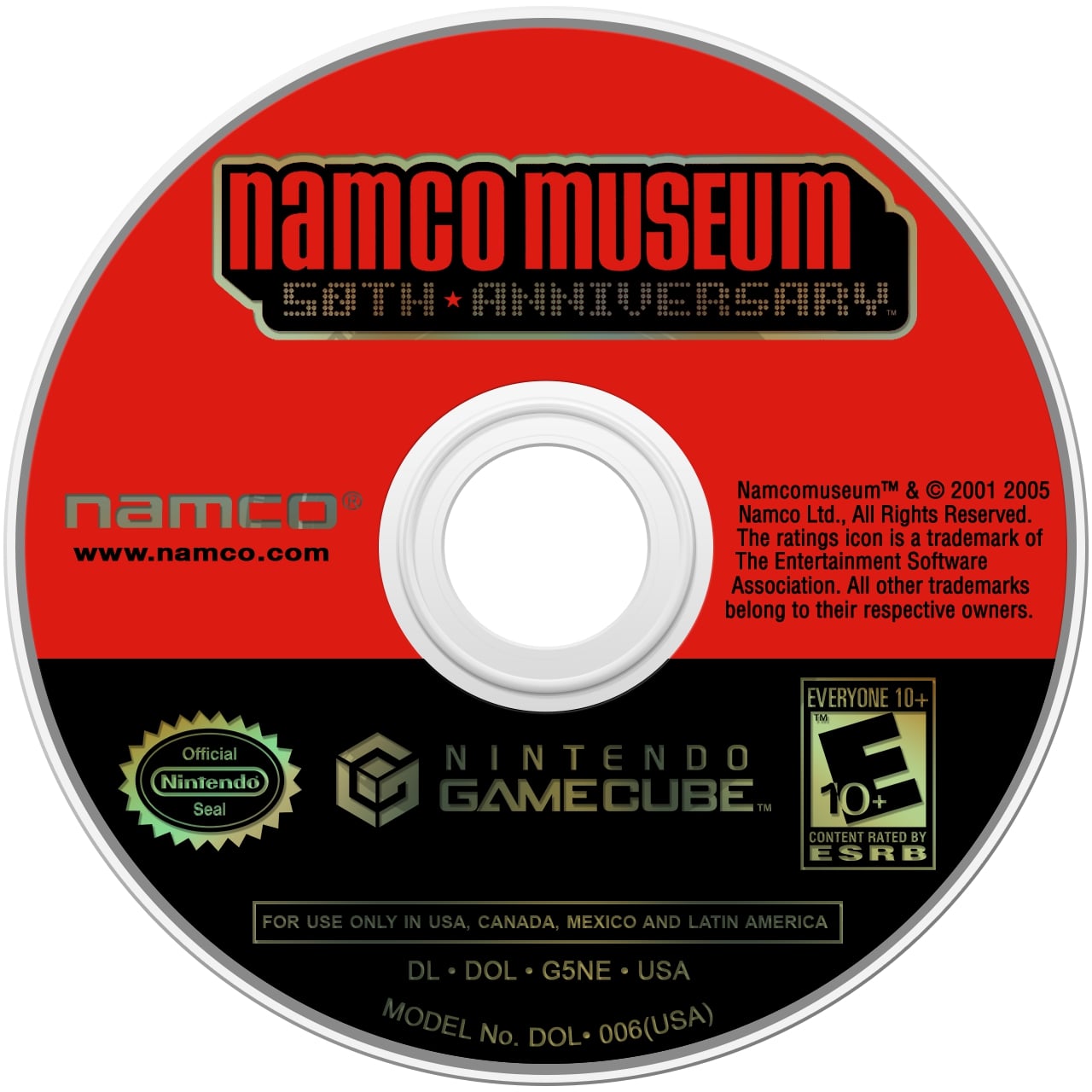 Namco Museum 50th Anniversary GameCube - Video Game - Used - CaveGamers - Image 3
