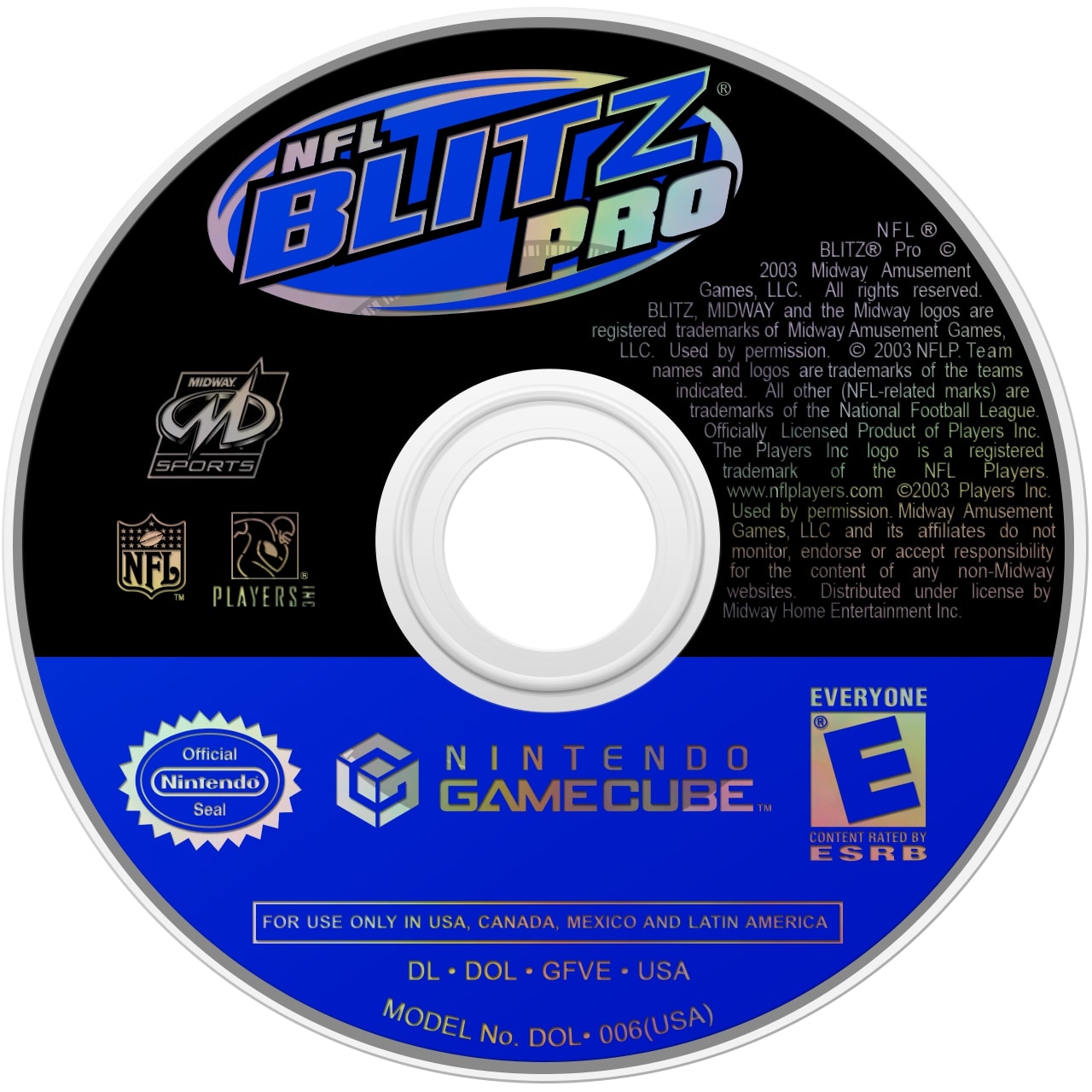 NFL Blitz Pro GameCube - Video Game - Used - CaveGamers - Image 3