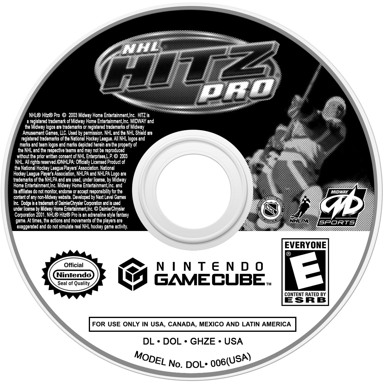 NHL Hitz Pro GameCube - Video Game - Used - CaveGamers - Image 3