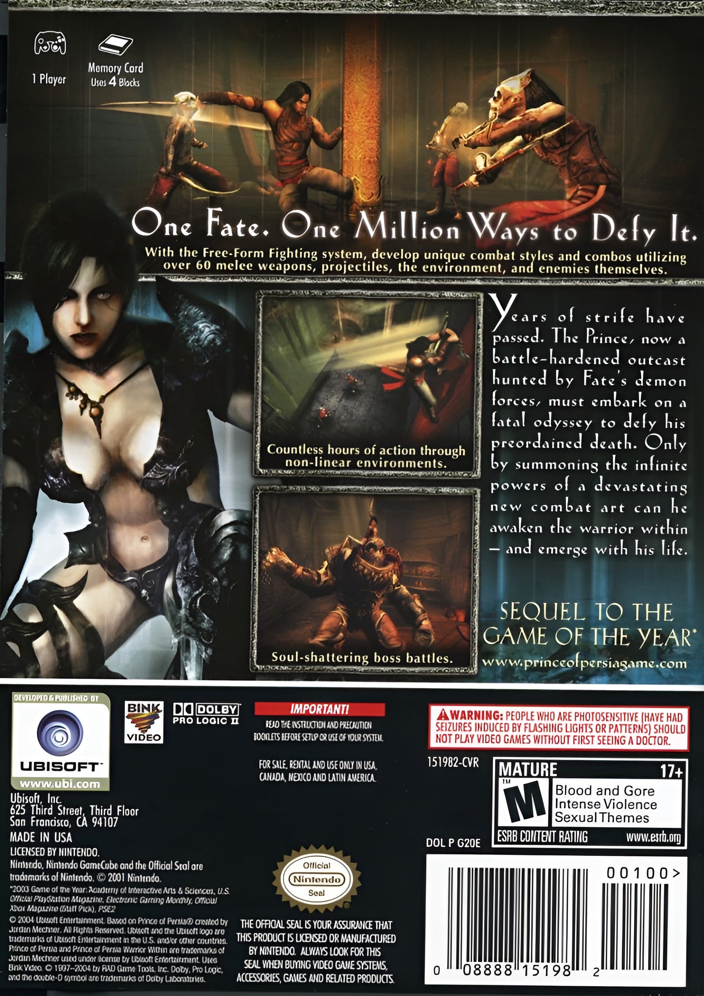 Prince of Persia Warrior Within