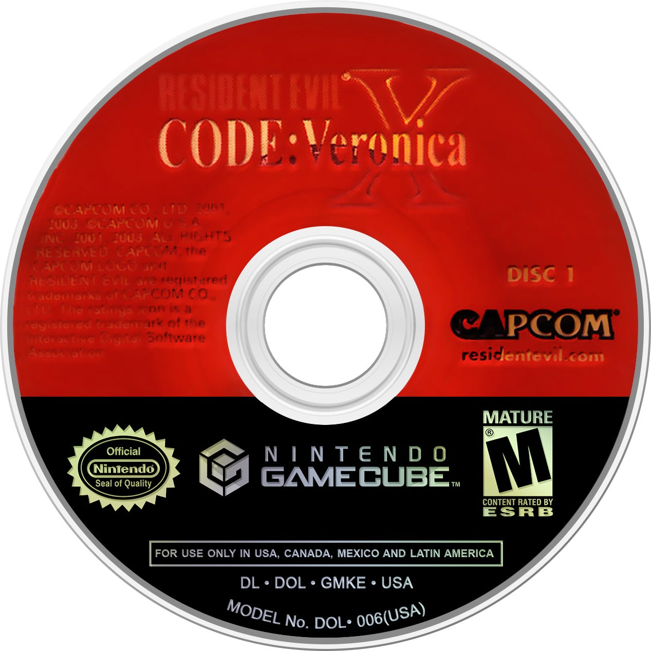 Resident Evil Code Veronica X [2 Discs] GameCube - Video Game - Used - CaveGamers - Image 3