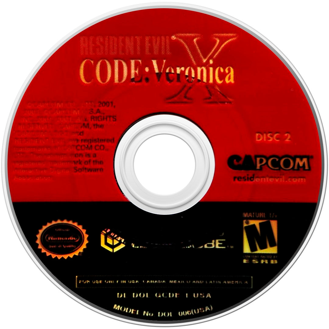 Resident Evil Code Veronica X [2 Discs] GameCube - Video Game - Used - CaveGamers - Image 4