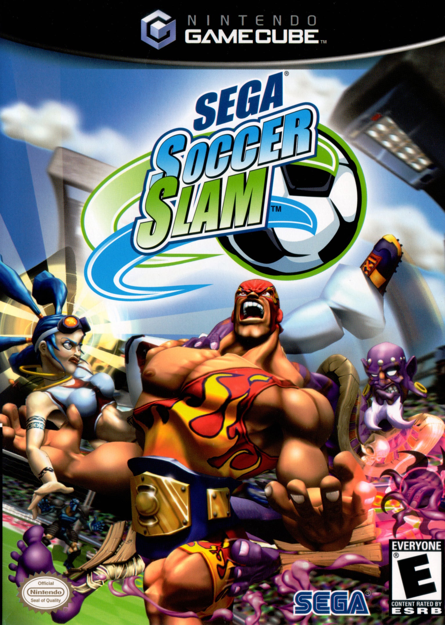Sega Soccer Slam GameCube - Video Game - Used - CaveGamers