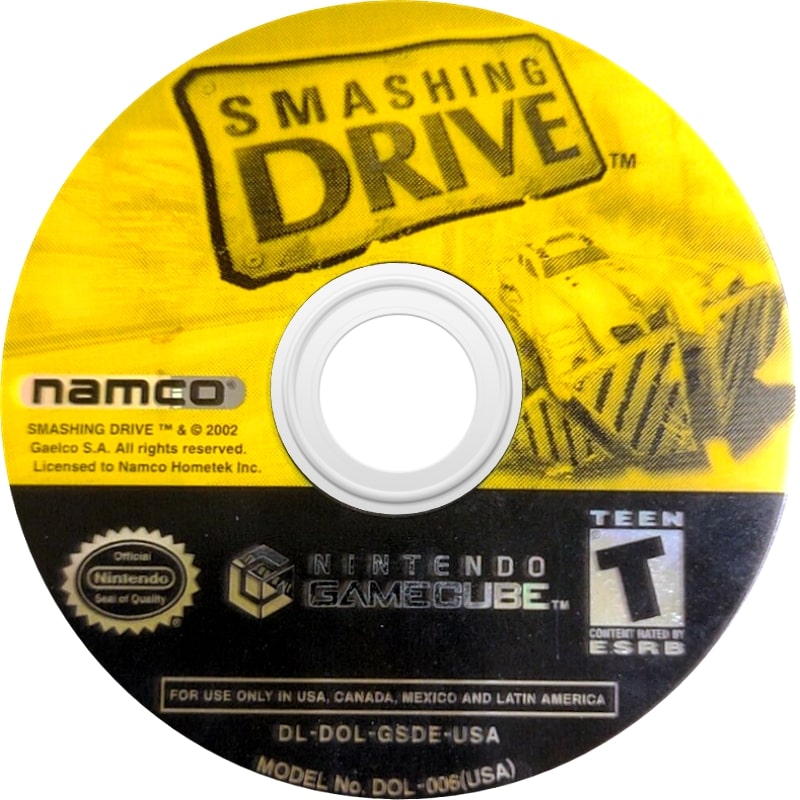 Smashing Drive GameCube - Video Game - Used - CaveGamers - Image 3