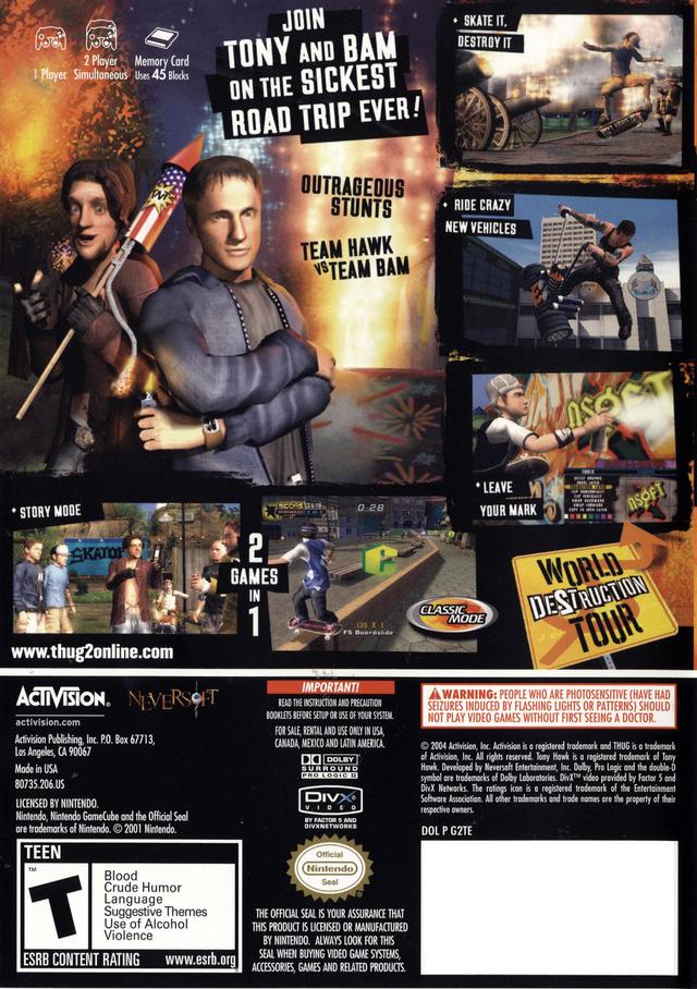 Tony Hawk Underground 2