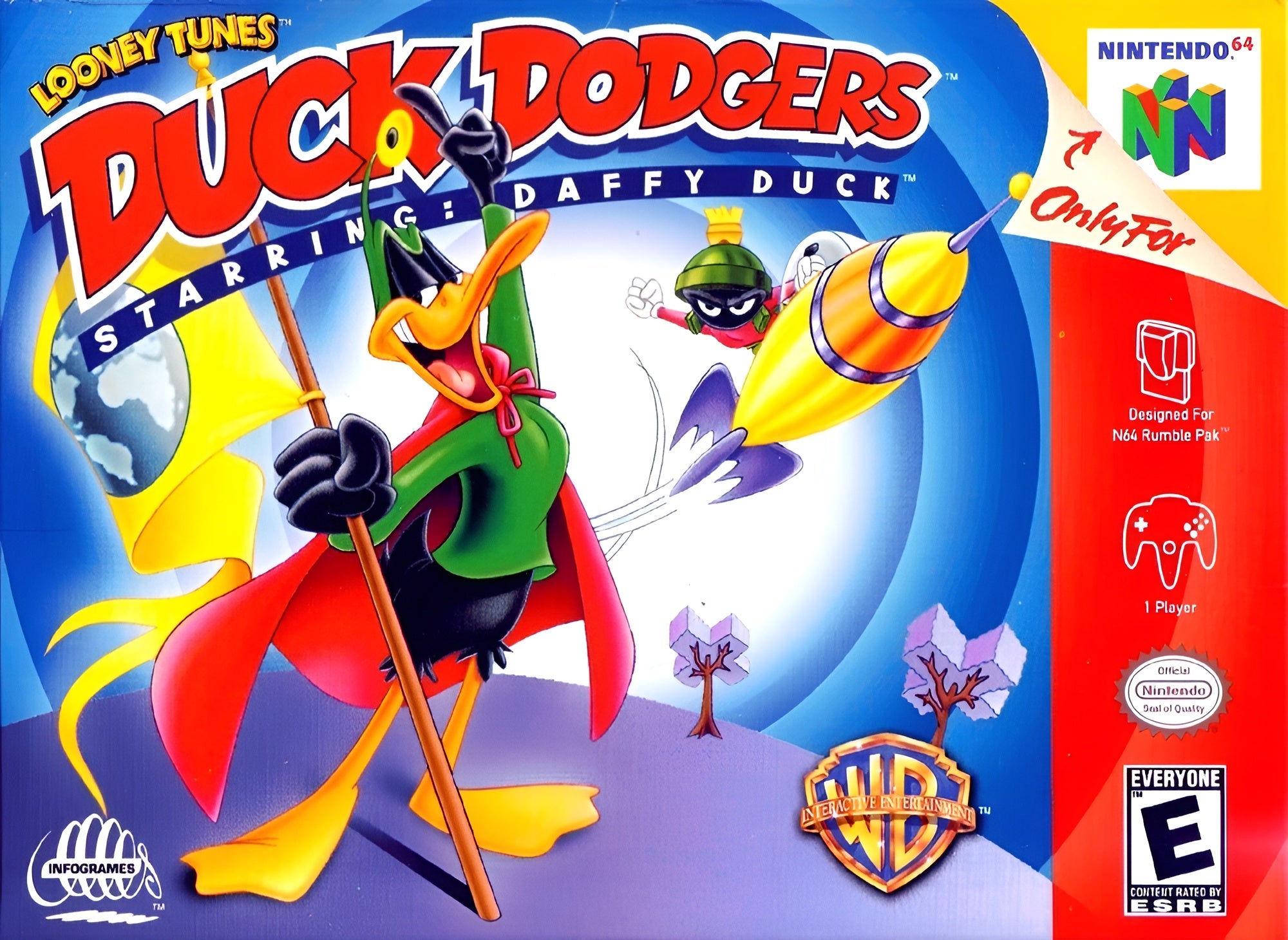 Duck Dodgers N64 - Video Game - Used - CaveGamers
