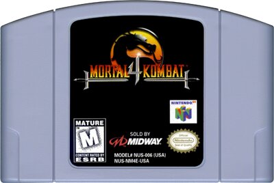 Mortal Kombat 4 N64 - Video Game - Used - CaveGamers - Image 3