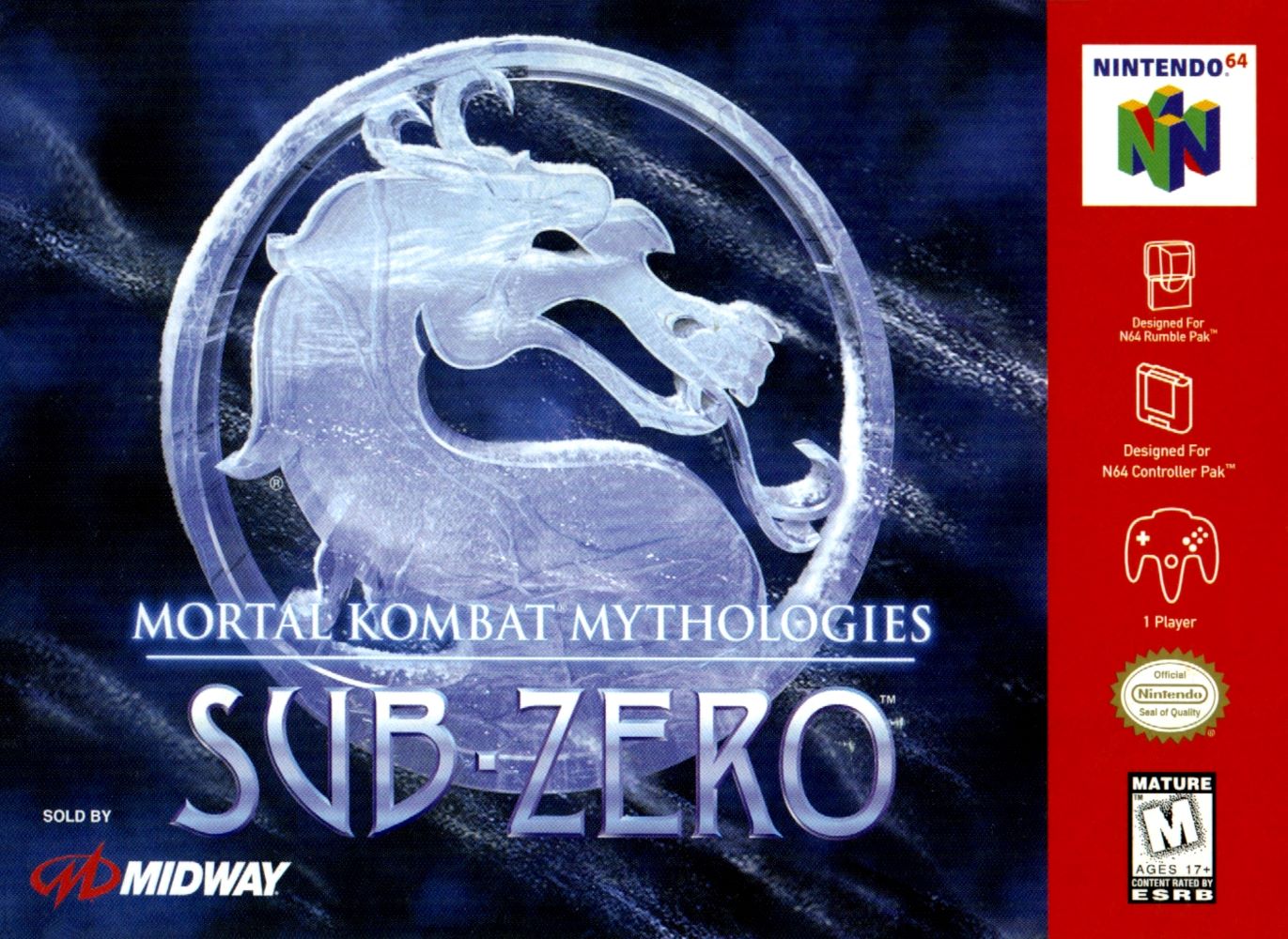 Mortal Kombat Mythologies: Sub-Zero N64 - Video Game - Used - CaveGamers