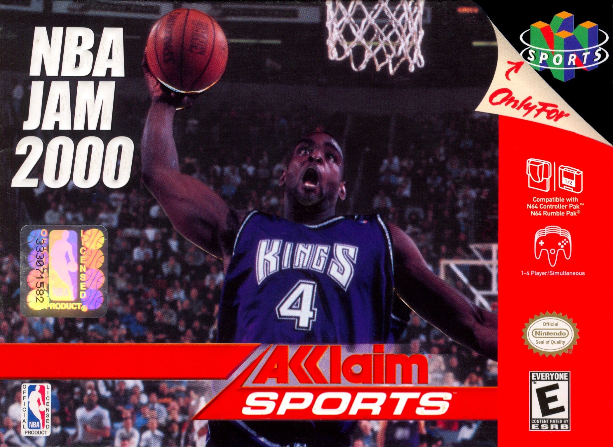 NBA Jam 2000 N64 - Video Game - Used - CaveGamers
