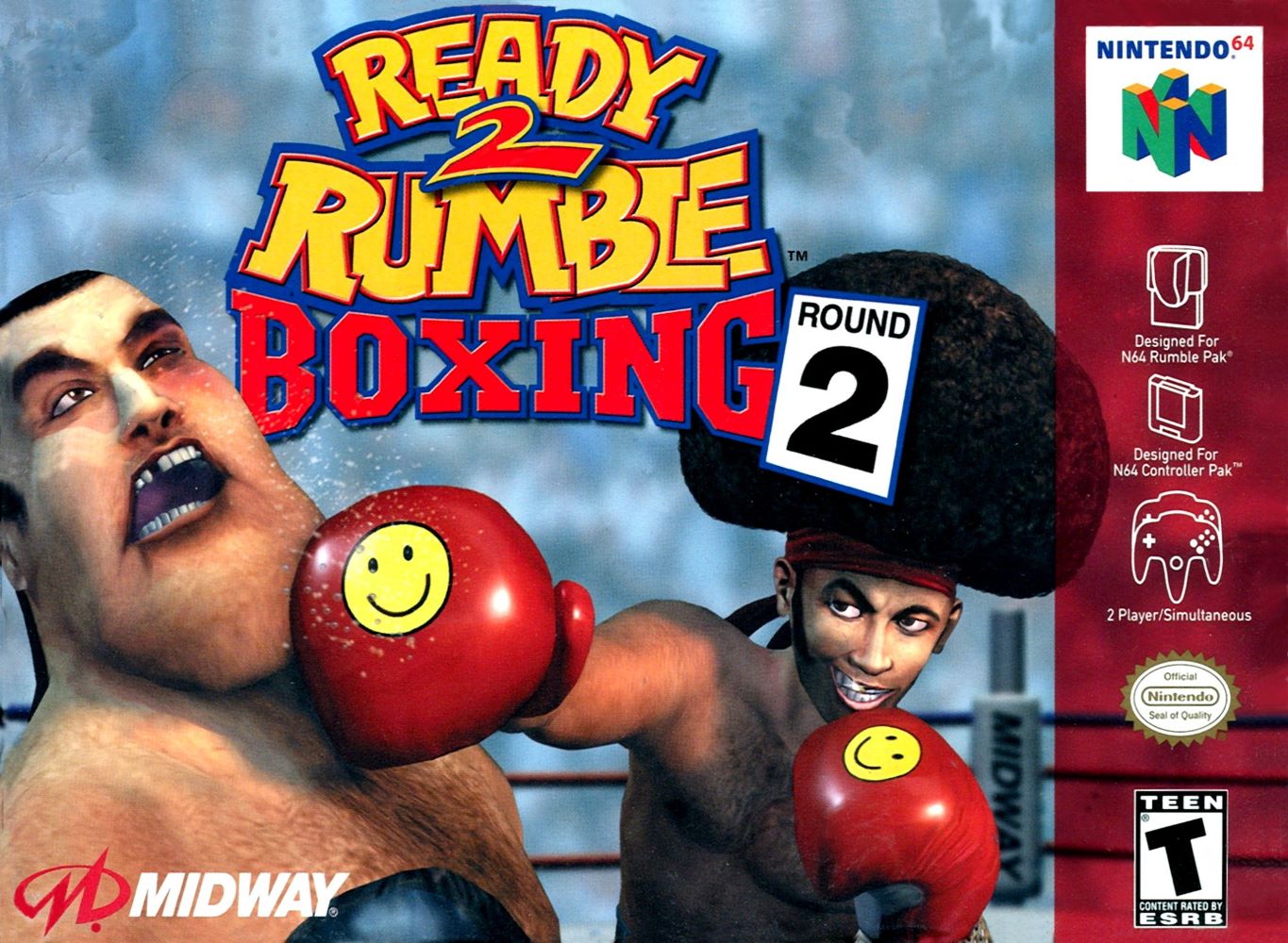 Ready 2 Rumble Boxing Round 2 N64 - Video Game - Used - CaveGamers