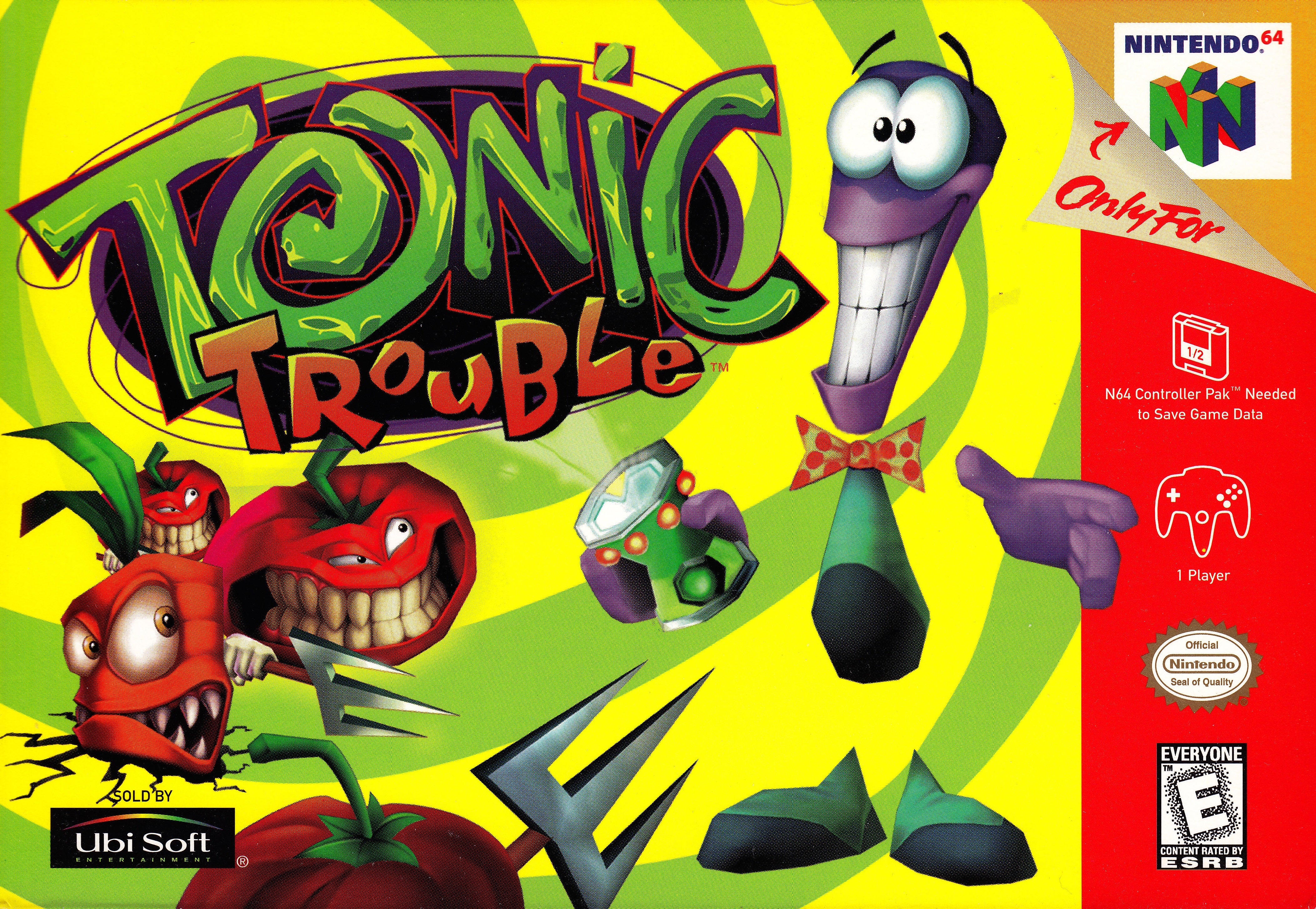 Tonic Trouble N64 - Video Game - Used - CaveGamers