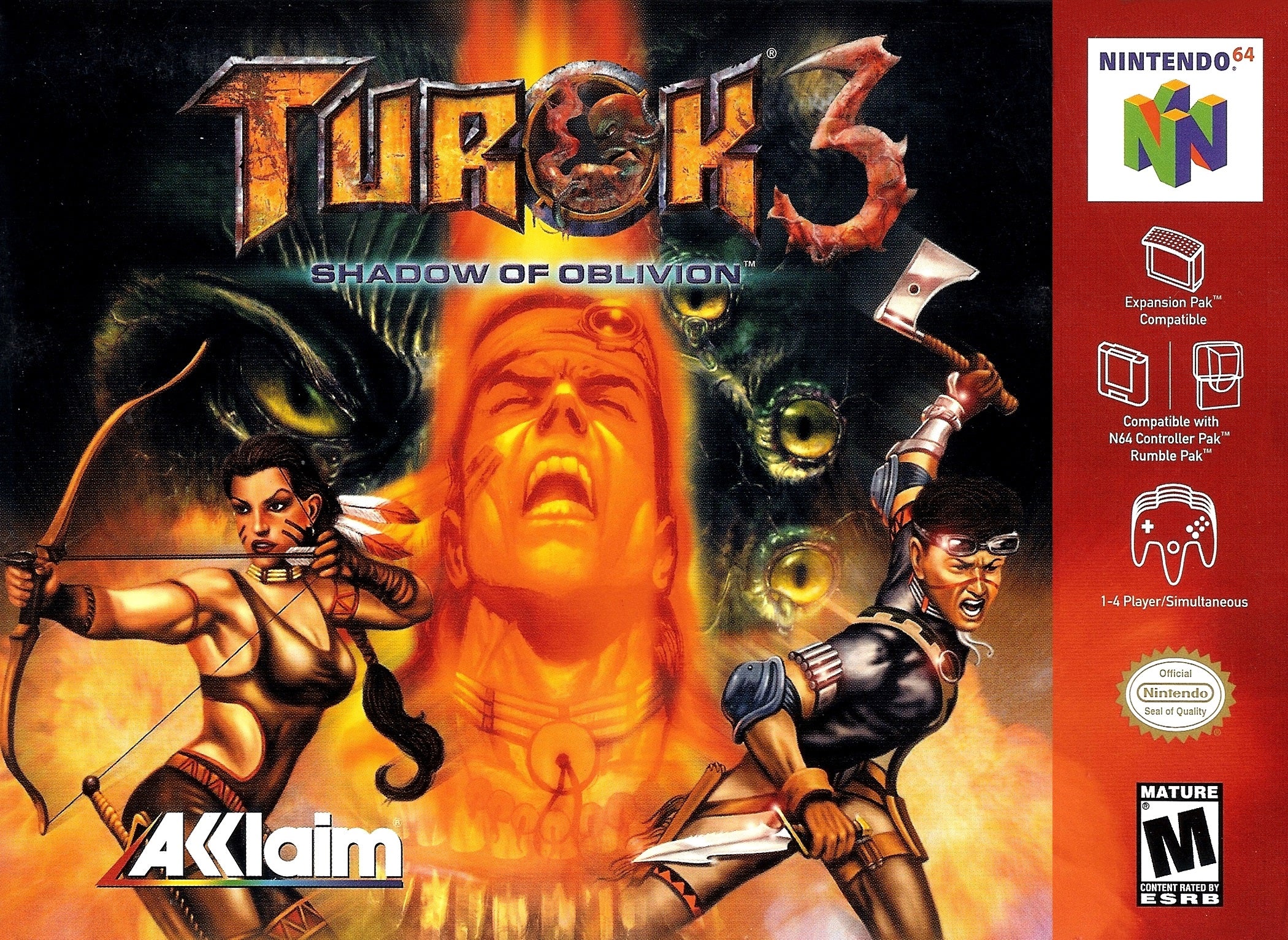 Turok 3 N64 - Video Game - Used - CaveGamers