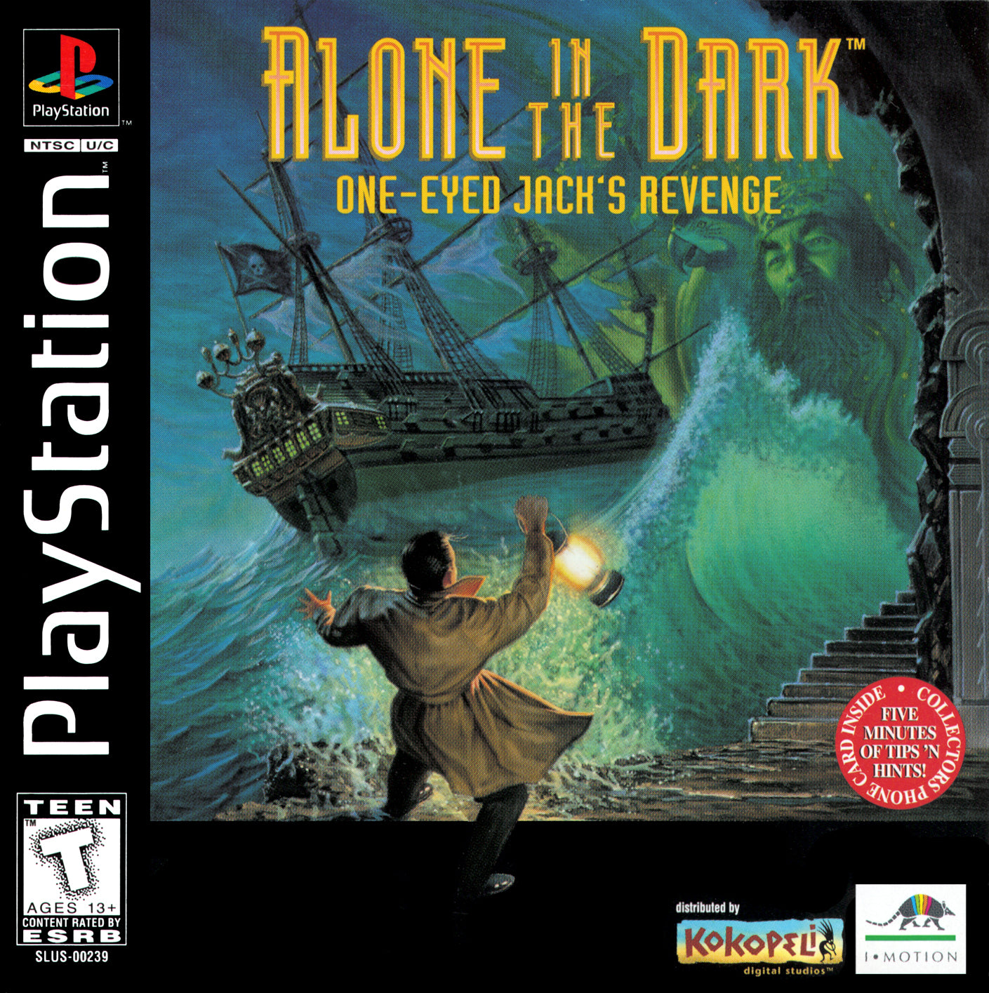 Alone In The Dark One Eyed Jack's Revenge Playstation - Video Game - Used - CaveGamers