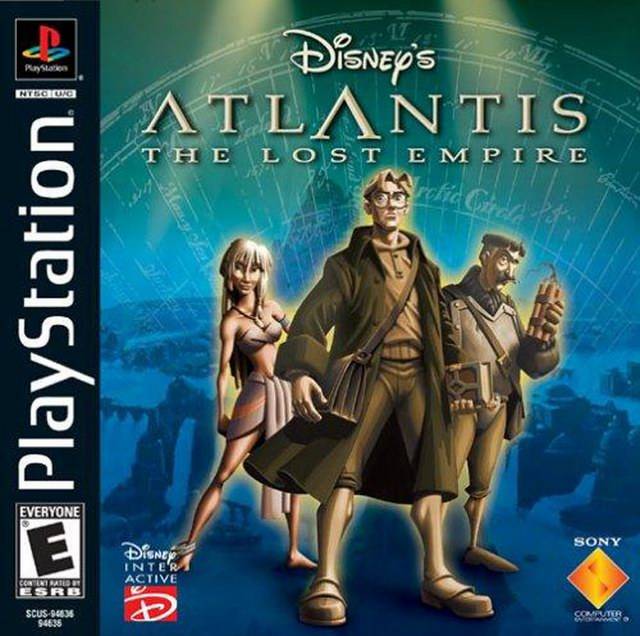 Atlantis The Lost Empire Playstation - Video Game - Used - CaveGamers